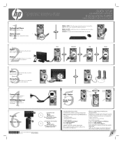 HP A6300f Setup Poster (Page 1)