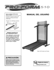 ProForm 510 Spanish Manual