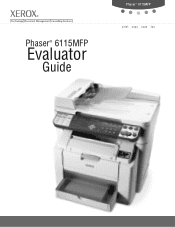 Xerox 6115MFP Evaluator Guide