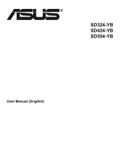 Asus SD554-YB SD324SD424SD554 Series User Guide