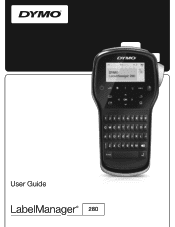 Dymo LabelManager® 280 with 2 D1 Label Cassettes User Guide 1