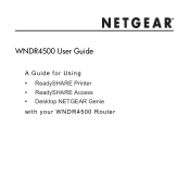 Netgear WNDR4500 User Guide
