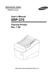 Samsung SRP-370 User Manual