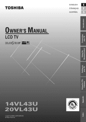 Toshiba 20VL43U Owners Manual