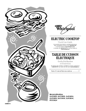 Whirlpool GJC3055RS Use and Care Guide