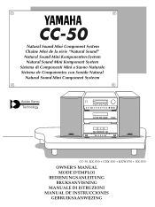 Yamaha CC-50 Owner's Manual