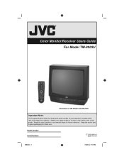 JVC TM-2003U TM-2003U User Manual (40 pages)