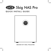 Lacie 5big NAS Pro Quick Install Guide