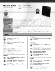 Netgear R6300-100NAS R6300 Product Datasheet (PDF)