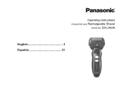 Panasonic ES-LA63 Operating Instructions Multi-lingual
