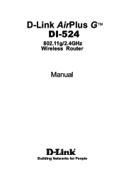 D-Link DI-524 Product Manual