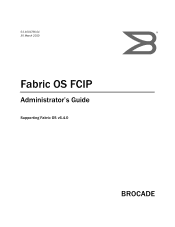 HP 1606 Fabric OS FCIP Administrators Guide v6.4.0 (53-1001766-01, November 2010)