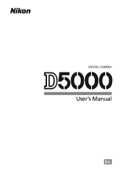 Nikon D5000 D5000 User's Guide (English)