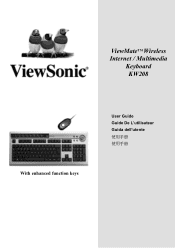 ViewSonic KW208 User Guide