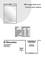 Frigidaire GLD4355RFB Parts Catalog