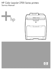 HP Color LaserJet 2700 Service Manual