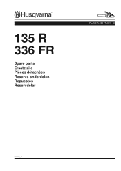 Husqvarna 336FR Parts Guide
