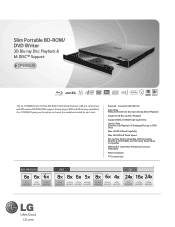 LG CP50NS20 Specification