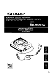 Sharp MS722 Operation Manual