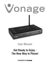 Vonage VWRVD User Manual
