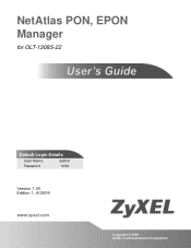 ZyXEL NetAtlas User Guide