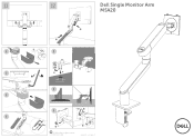 Dell Single Arm - MSA20 Single Monitor Arm MSA20 - Quick Setup Guide