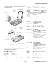 Epson Perfection 3200 Photo Product Information Guide