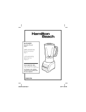 Hamilton Beach 50129 Use and Care Manual