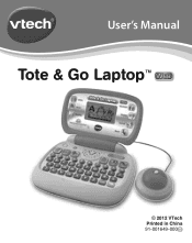 Vtech Tote & Go Laptop- Pink Web Connected User Manual