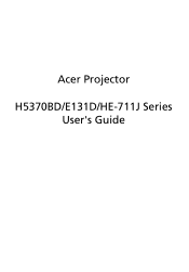 Acer H5370BD User Manual