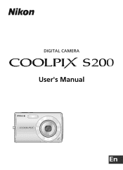 Nikon Coolpix S200 S200 User's Manual