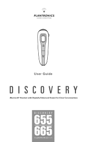 Plantronics DISCOVERY 655 User Guide