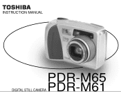 Toshiba PDR-M61 Instruction Manual