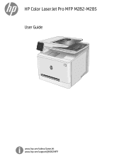 HP Color LaserJet Pro M282-M285 User Guide