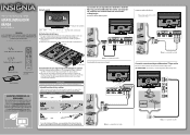 Insignia NS-42D240A13 Quick Setup Guide (Spanish)