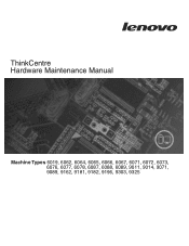 Lenovo ThinkCentre M57 Hardware Maintenance Manual