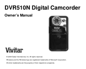 Vivitar DVR 510 DVR510N User Manual