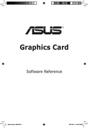 Asus A9800 ASUS Graphic Card Software Reference for English Edtion