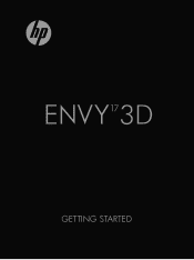HP ENVY 17-1200 HP ENVY17 3D Getting Started - Windows 7