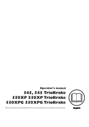 Husqvarna 550 XP TrioBrake Owners Manual