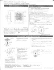 Panasonic FV-NLF04G Installation Guide