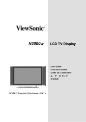 ViewSonic N3000W User Guide