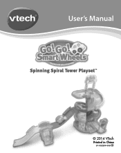 Vtech Go Go Smart Wheels Spinning Spiral Tower Playset User Manual
