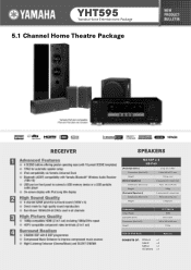 Yamaha YHT-595 Specifications