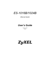 ZyXEL ES-1024B User Guide