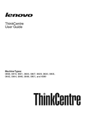 Lenovo 0806C1U User Manual