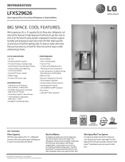 LG LFXS29626S Specification - English