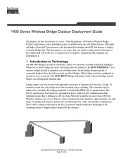Cisco AIR-BR1410A-A-K9 Outdoor Deployment Guide