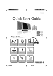 Philips MCD288 Quick start guide