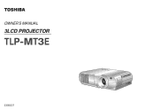 Toshiba TLPMT3U Owners Manual